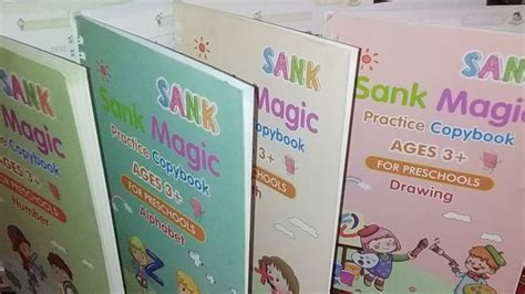 Take your sank magif to the next level with these practice books